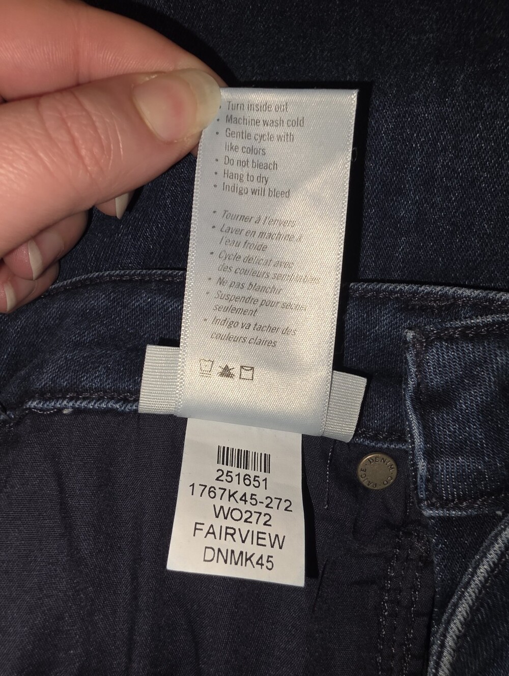 NWT Paige Hoxton Ankle Jeans Size 23 Fairview - Picture 8 of 10